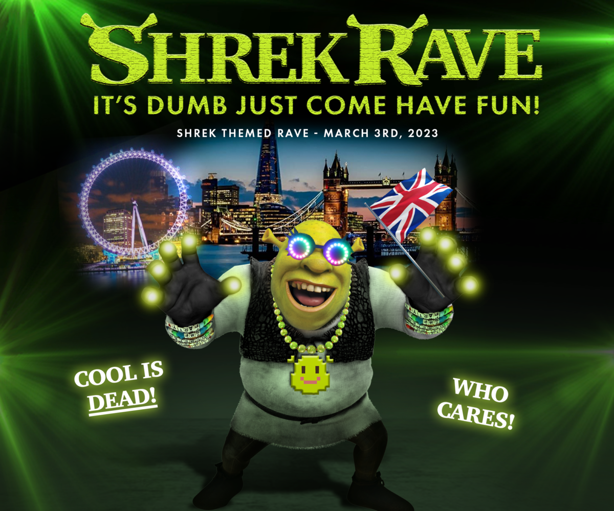 Shrek Rave Clapham Grand, London Clapham Grand