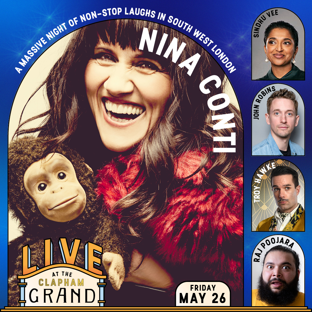 Live at the Clapham Grand with Nina Conti London Clapham Grand