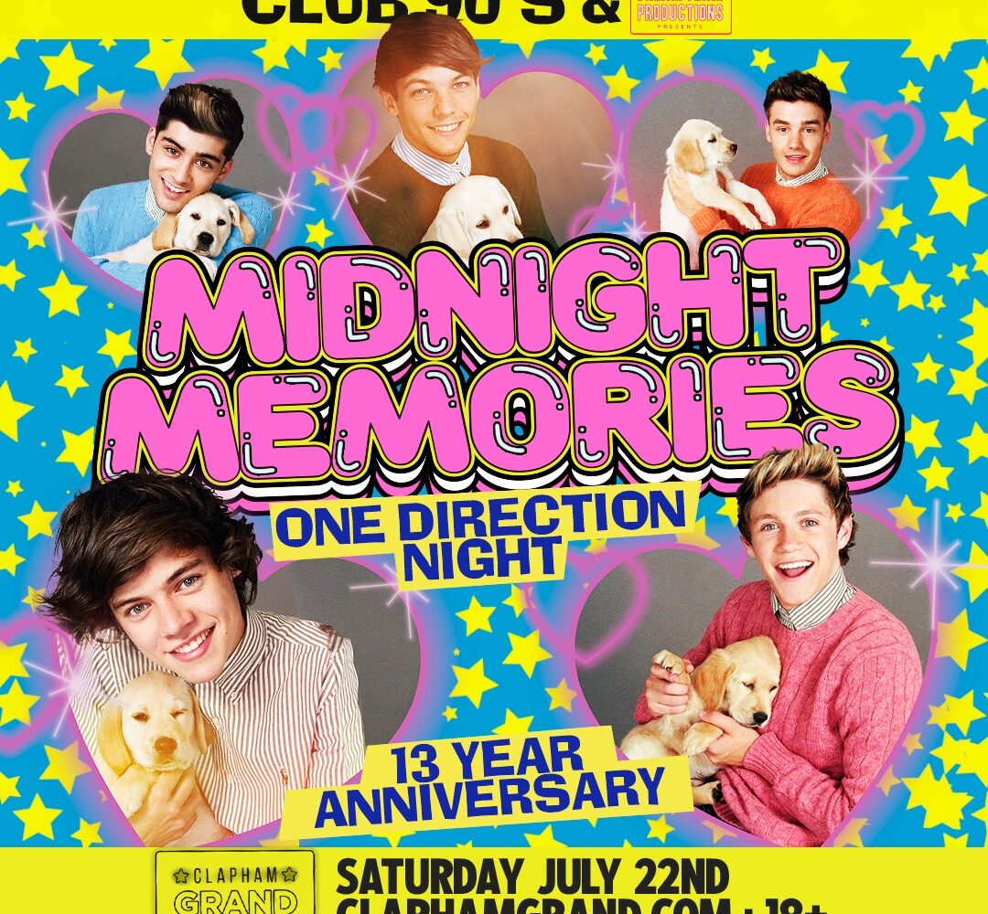 Midnight Memories One Direction & Friends Party Clapham Grand